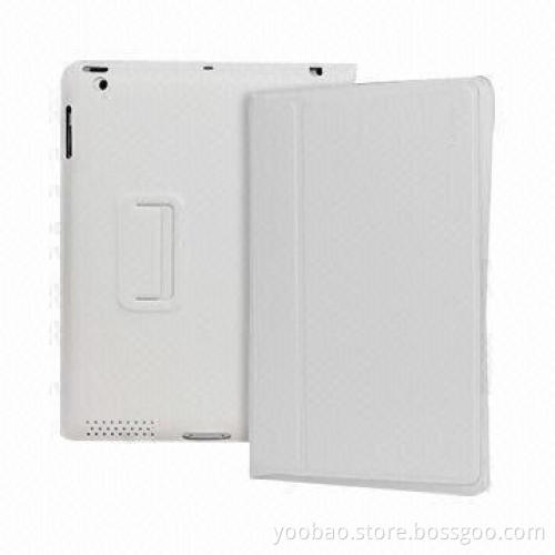 Leather Cases, Suitable for New iPad 3, Comes in Black, White, Red, Brown, Coffee and Purple Colors
